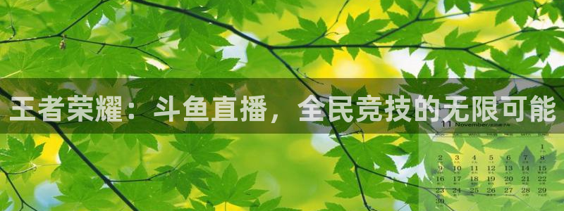 看球吧：王者荣耀：斗鱼直播，全民竞技的无限可能